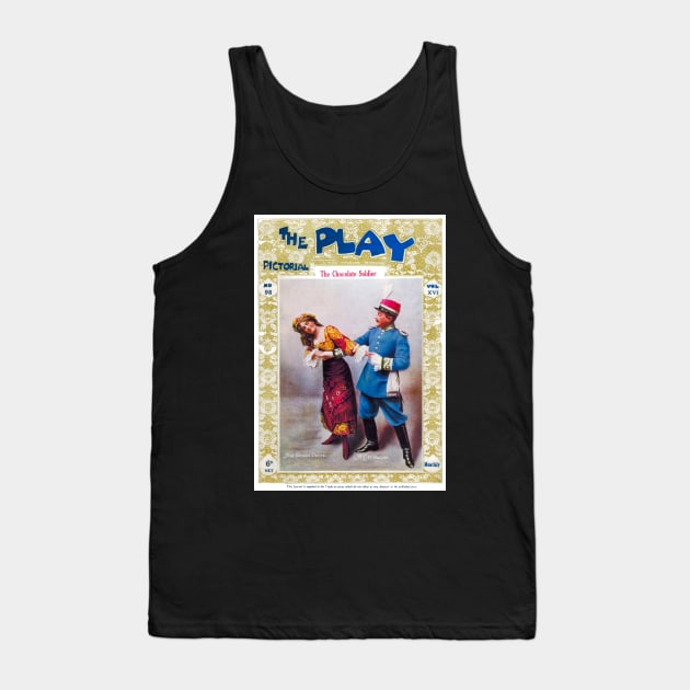 Chocolate Soldier Poster Tank Top by ArtShare